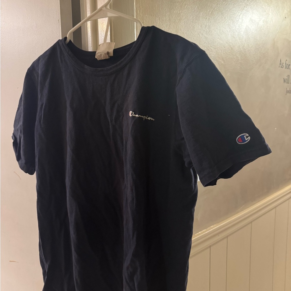 Champion Blue and Red Tag T-Shirt